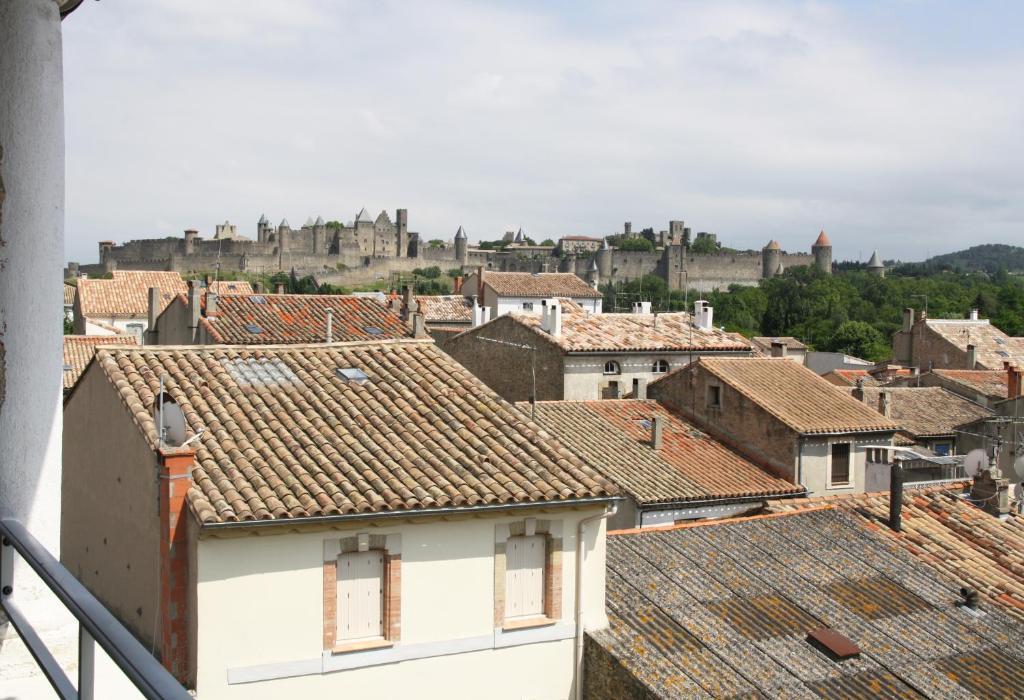 Appartement Le Saint Paul - Les Balcons De La Cite Carcassonne Exteriör bild