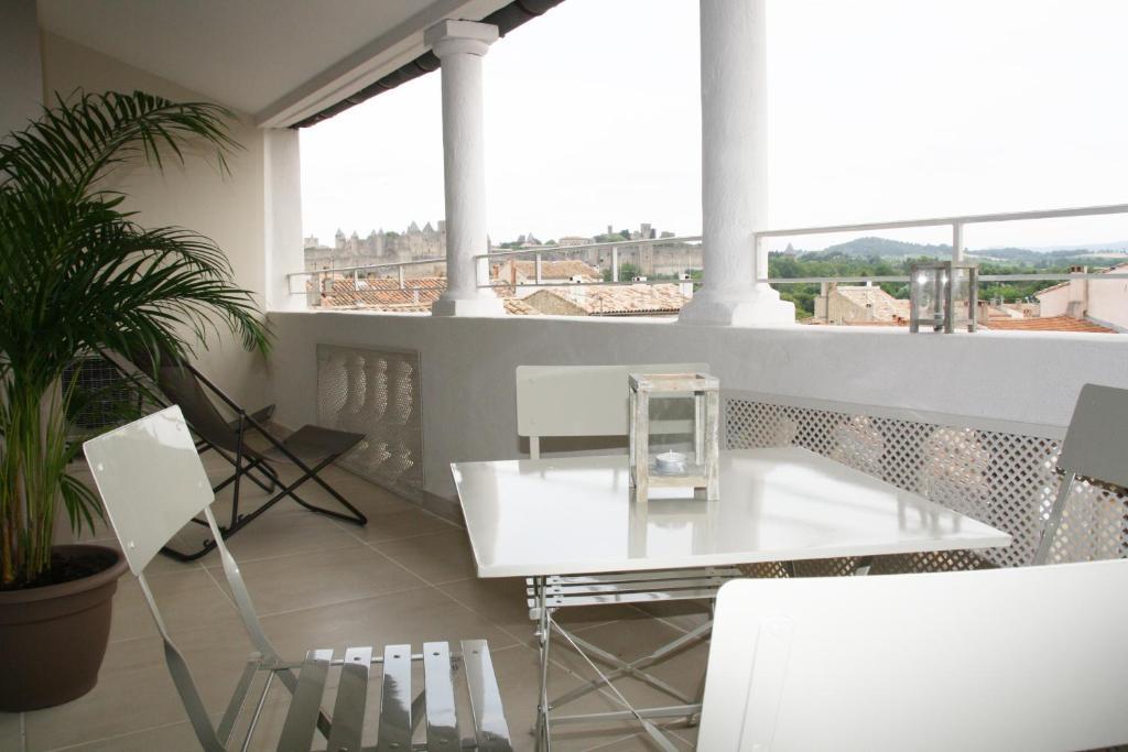 Appartement Le Saint Paul - Les Balcons De La Cite Carcassonne Rum bild